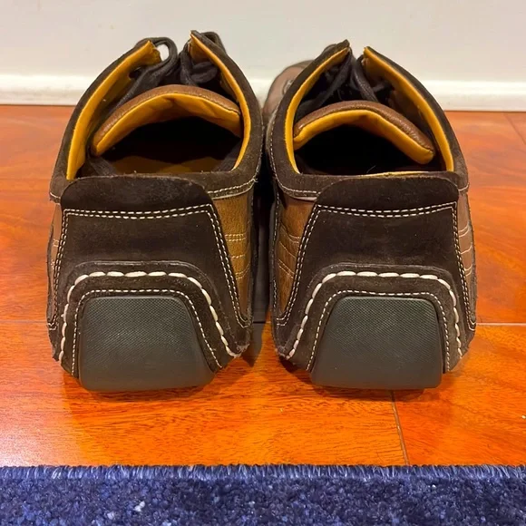 Cole Haan Brown Leather & Suede Driving Shoes (Men’s 12) - Picture 4 of 5